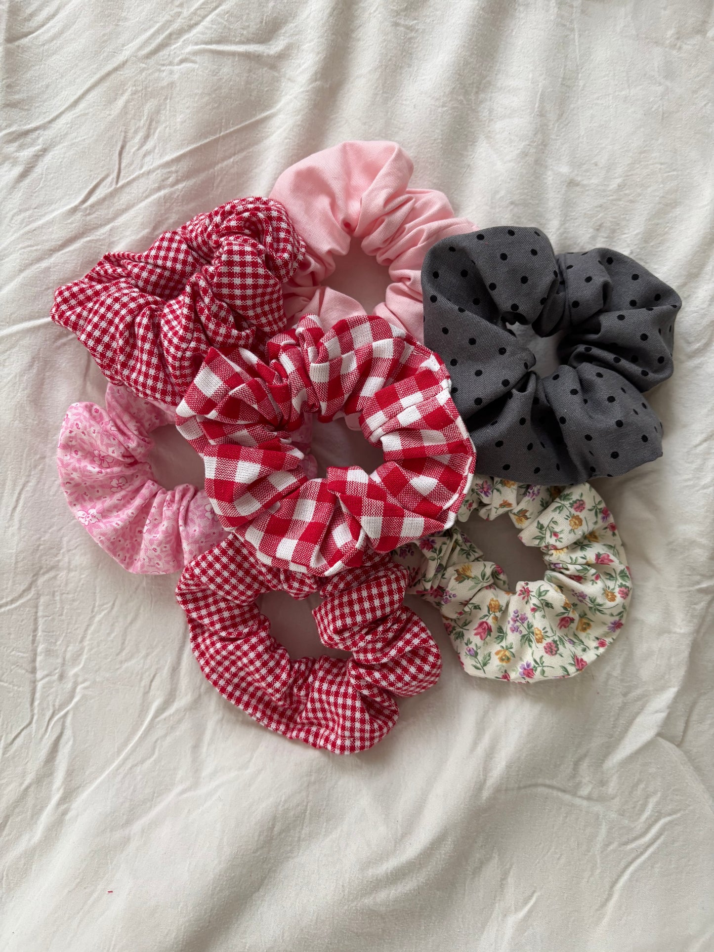 Picnic Gingham Scrunchie