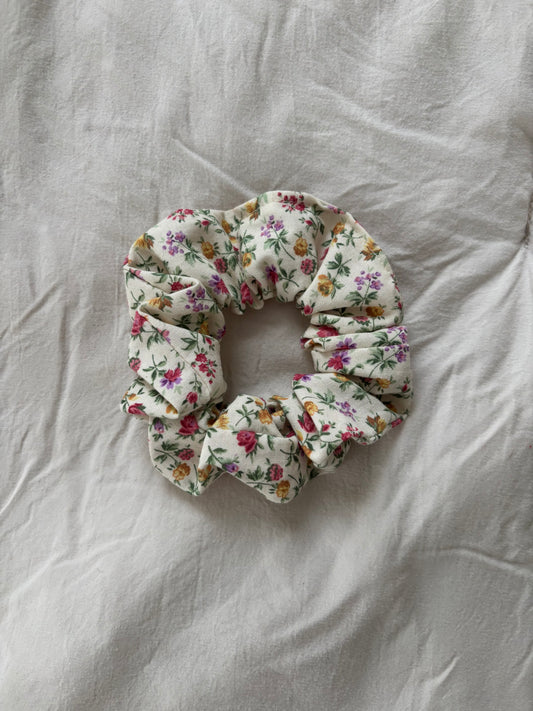 Spring Flower Scrunchie