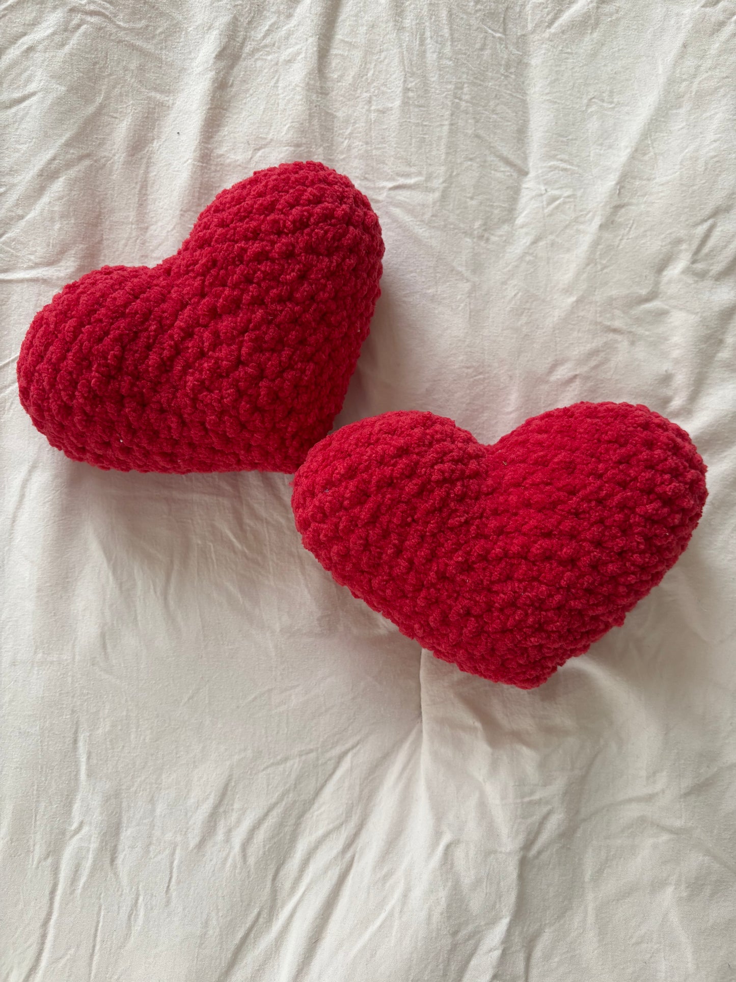 Crochet Heart Plushie