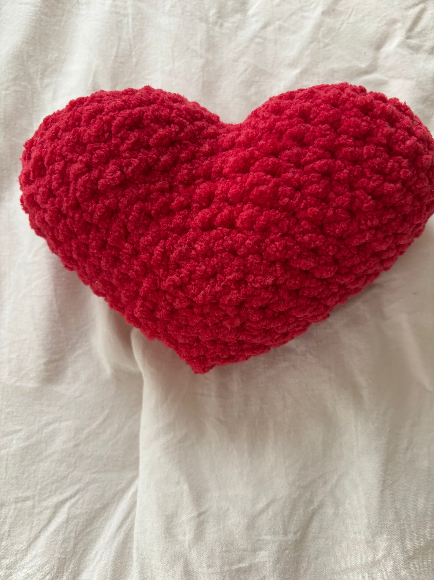 Crochet Heart Plushie